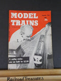 Model Trains 1956 September Coaling stationTrain order office Steam engines that