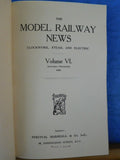 Model Railway News Bound Volume 6  1930 Jan - Dec Clockwork, steam and electric