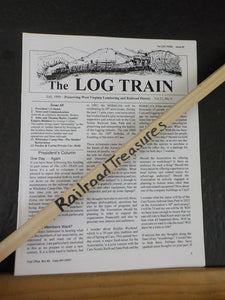 Log Train Magazine V15 #4 1999 Lumber Empire Builders