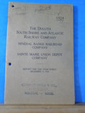 Duluth South Shore & Atlantic Railway Co Annual Report 1924