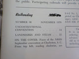 Railroading Magazine #36 Nov 1970 Landmarks & steam