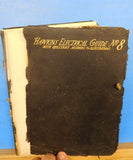 Hawkins Electrical Guide Number 8 w/ questions answers Illustrations 1915