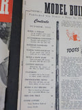 Model Builder 1944 October Lionel Magazine Naming your RR Streams Snow plow