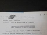 Chicago and North Western Transportation Company Lot of Load Release + more CNW