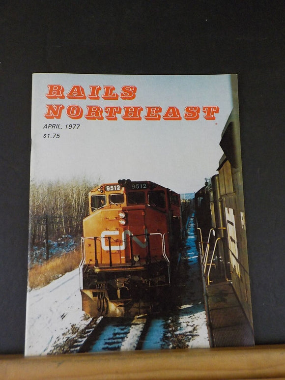 Rails Northeast 1977 April PRR G31 Orangeville engine terminal PC Prime mover