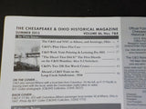 Chesapeake and Ohio Historical Magazine 2013 July August Summer  Plate glas