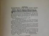 At Baltimore on December 7 1842 Newcomen Address Minute books RB White B&O RR