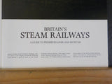 Britain's Steam Railways Guide to preserved lines and museums Soft Cover 1982