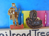 Jaycees Idaho (2) Explorers Meriwether Lewis & Clark?  pin