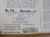 Pacific News #73 1967 November Oro Dam RR ends Peninsula Terminal Co Sierra RR