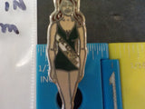 Jaycees New Jersey Atlantic City ’78 Ms. Illinois in Green Swimsuit  PIN