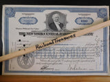Stock certificate New York Central Railroad Company NH105347 100 shares
