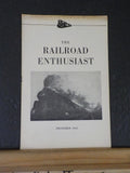 Railroad Enthusiast 1943 December New York and Maine Power Steam vs diesel