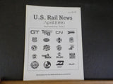 US Rail News 1986 April Our 4th Year Marketplace for the Railroad Industry & Hob