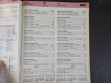 VIA Timetable Lot of 17 1987-1998 Various Dates  National System time tables