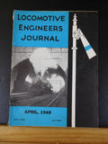 Locomotive Engineers Journal 1940 April Employee Magazine Seaway Would Hit Rails