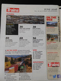 Trains Magazine 2016 June Drag Freights BN Bridge end blues Red Rocks UT RRing