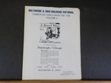 Baltimore & Ohio Railroad Volume 4 Pictorial Passenger Timetables 1923-28