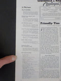Louisville & Nashville Employee Magazine L&N 1954 October