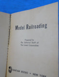 Model Railroading Lionel Soft Cover 1950 Second Printing 256 pages