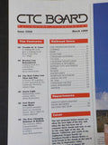CTC Board Railroads Illustrated #233 March 1998  Railroad News Photos Brooten Li