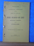 Chicago, Burlington, & Quincy Railroad Company Annual Report  1886