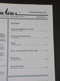 Electric Lines Magazine 1991 March April Electriclines London Underground Intern
