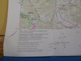 Map Cajon Quadrangle California San Bernardino Co. Topographic Map 1956