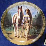 Plate Daughters of the Wind Path to Serenity by DE Kucera Bradford Exchange