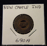 Token IN New Castle 690A Browning Bus Line New Castle IND
