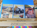 Railfan & Railroad Magazine Complete Year 1989  12 issues