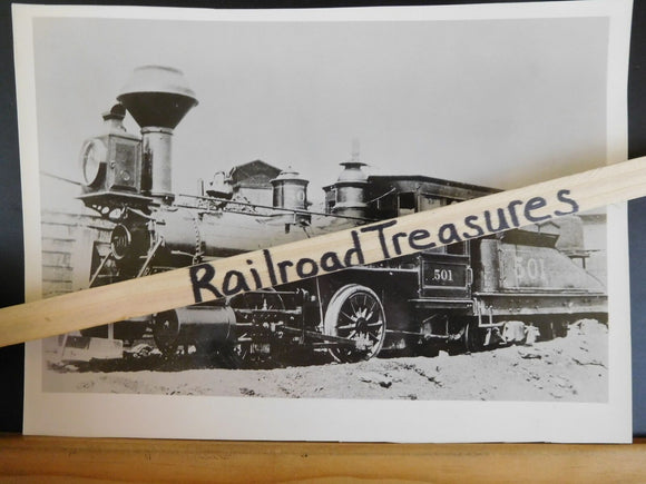 Photo Louisville & Nashville Locomotive #501 0-4-0 B&W 7x10 L&N