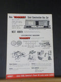 Model Railroader Magazine 1956 August A Hudson from a Mantua Pacific