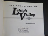 Steam Era of Lehigh Valley by Chuck Yungkurth Soft Cover 1991