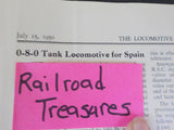 Locomotive Railway Carriage & Wagon Review #695 1950 July 15th
