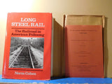 Long Steel Rail The Railroad in American Folksong by Norm Cohen 1981 DJ