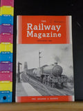 Railway Magazine 1962 January Nith Valley route Scottish Rys British Rys