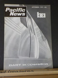 Pacific News #131 Sept 1972 Pacific Rail News BART in operation