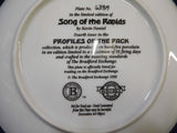 Plate Profiles of the Pack Song of the Rapids by Kevin Daniel   Bradford