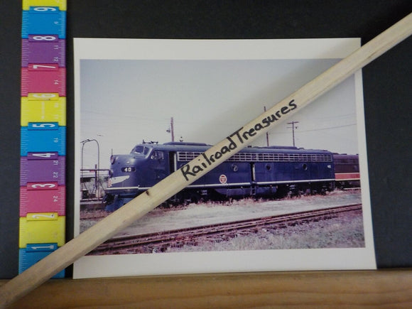 Photo Missouri Pacific Locomotive #40 MP E-8A New Orleans LA 1969 8 x 10 color