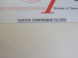 EMD Locomotive Pointers 4L-77 Vortox Compressor Filters