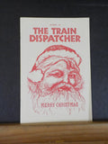 Train Dispatcher 1981 December Merry Christmas RRB Notes