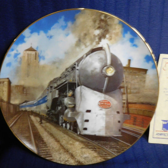 Plate Classic American Trains The Silver Bullet by J.B. Deneen
