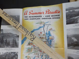 Delaware & Hudson A Summer Paradise Adirondacks Lake George Champlain 1933 ed