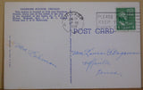 Postcard Dearborn Street Station Chicago IL Card #159Postmarked 1951