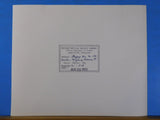 Photo Western Maryland Railroad Baggage Car #136 1955 8x10