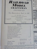 Railroad Model Craftsman Magazine 1954 August RMC Diesel shop Old Hotel PRR P5-a