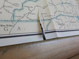 Map Baltimore & Ohio Railroad System 1951 August