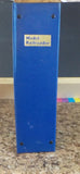 Model Railroader Magazine Complete year in MR blue binders 1976  12 issues