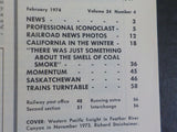 Trains Magazine 1974 February California in the winter